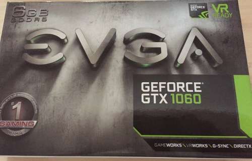 EVGA GTX 1060 6GB GPU