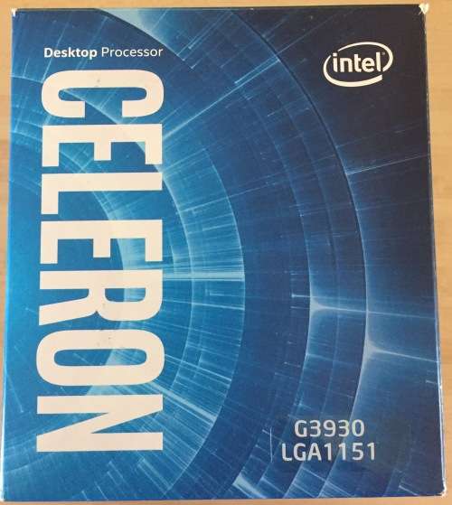 Intel Celeron G3930 CPU - Boxed