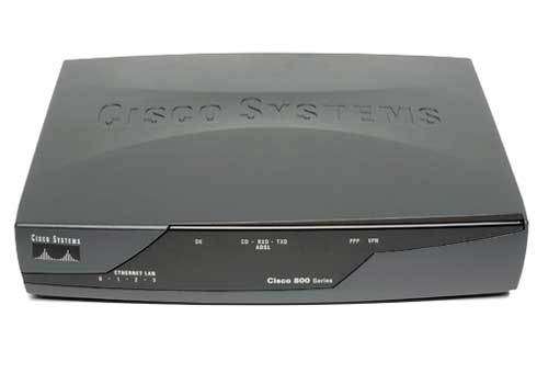 Cisco 877 Router with powersupply