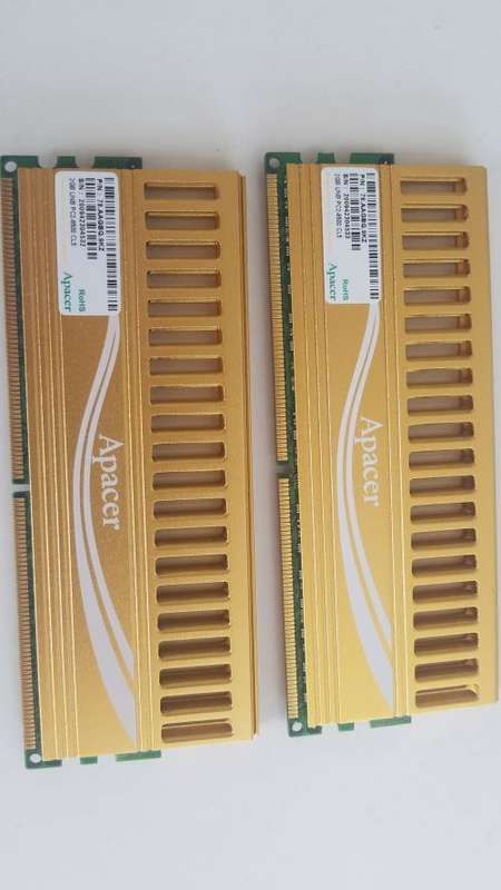2X 2GB DDR2 GAMING RAM!!! R1, NO RESERVE!!!