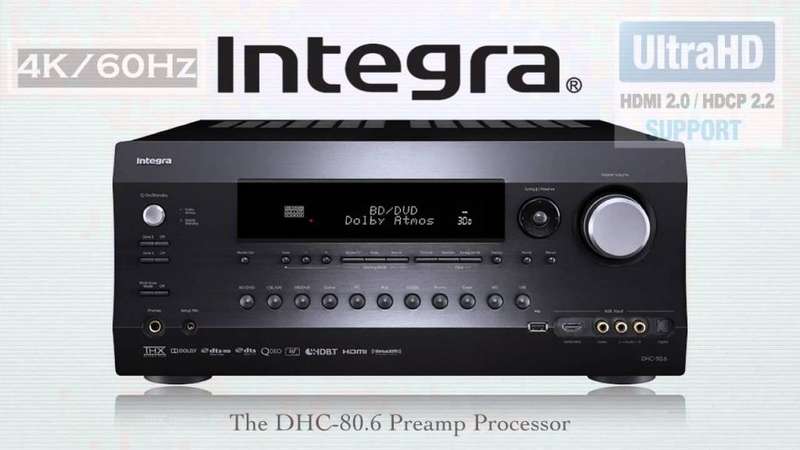 INTEGRA DHC-80.6 PREAMP PROCESSOR (PLEASE READ DESCRIPTION)