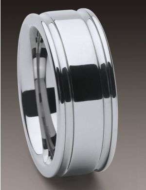 **FREE SHIPPING!**STUNNING TUNGSTEN CARBIDE SATIN FINISH RING size 12