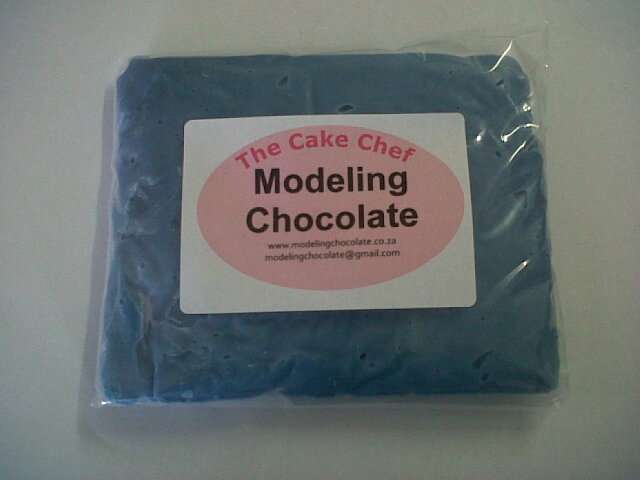 Blue Modeling Chocolate
