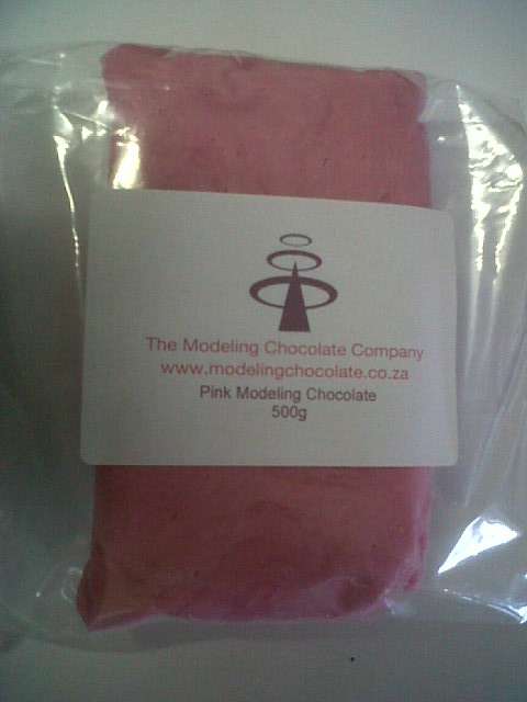 Pink Modeling Chocolate