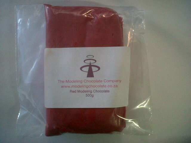 Red Modeling Chocolate