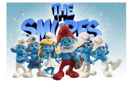 Smurfs Edible Picture Cake Toppers - SALE