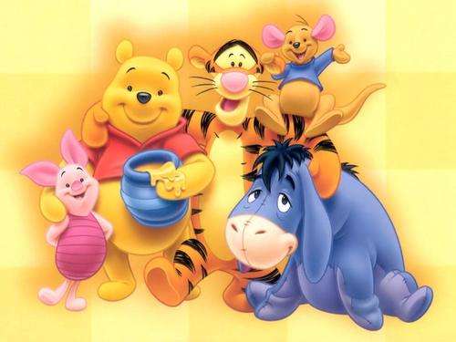 Winnie the Pooh Party Pack - Edible Picture Cake & Cupcake Toppers