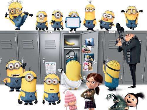 Despicable Me Edible picture Cake Toppers