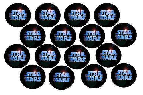 Star Wars Cupcake Toppers - wafer/rice paper