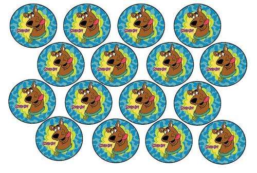 Scooby Doo Edible Picture Cupcake Toppers