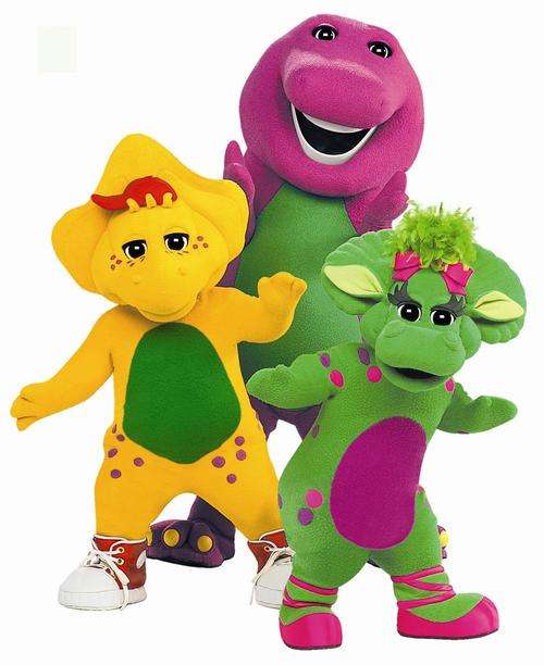 Barney Party Pack Edible Cake & Cupcake Toppers