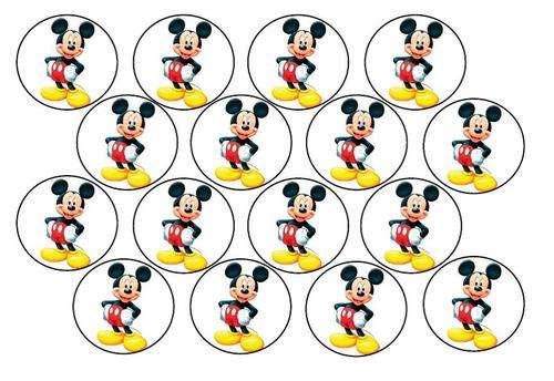 Mickey Mouse Edible Picture Cupcake Toppers
