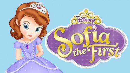 Sofia the First Edible Picture Cake Topper