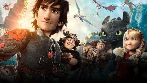How to Train Your Dragon Edible Picture Cake Topper