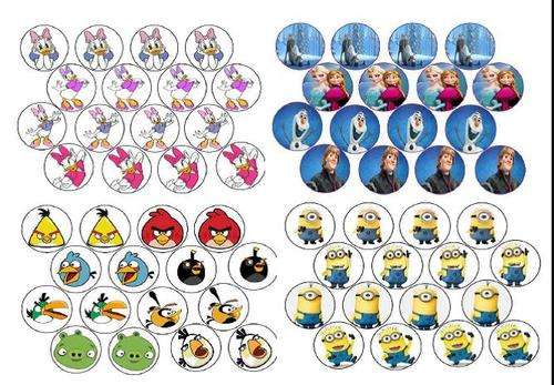 Edible picture Cupcake Toppers - July Sale