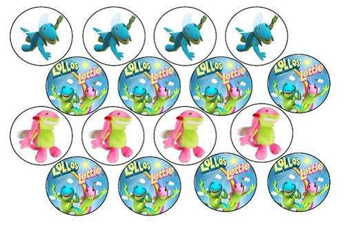 Lollos Edible Picture Cupcake Toppers