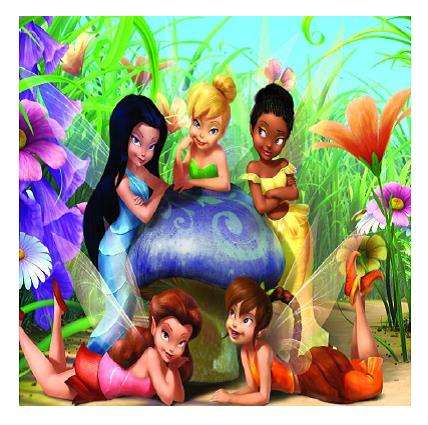 Tinkerbell Edible Cake & Cupcake Toppers Pack