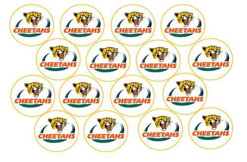 Cheetahs Edible Picture Cupcake Toppers