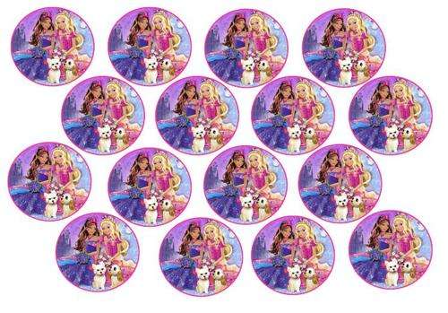 Barbie and the Diamond Castle Edible Picture Cupcake Toppers