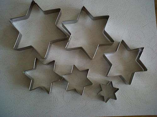 Star Biscuit Cutters - Cake Decorating Equipment