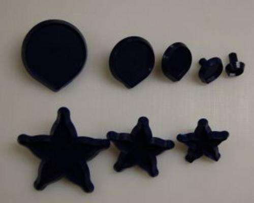 Rose Gumpaste / fondant cutters - cake decorating equipment