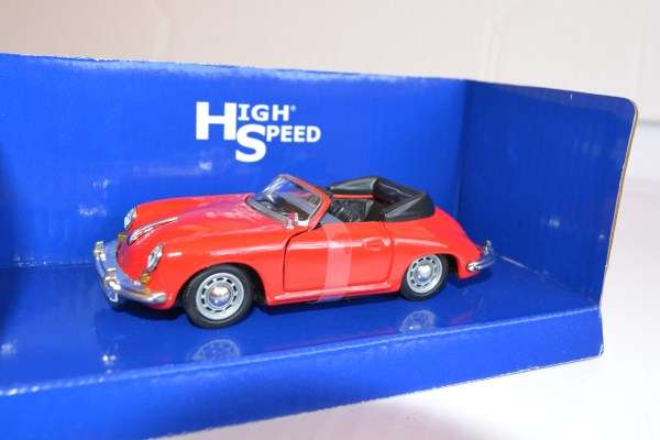 PORSCHE 356B 1959 - 1:43 NEW in BOX - HIGH SPEED MODEL RARE