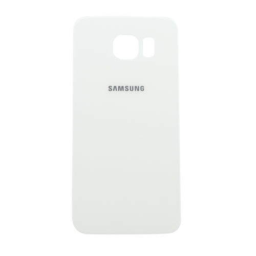 Samsung Galaxy S6 Edge(G925) Battery Back Glass Rear Cover (white)