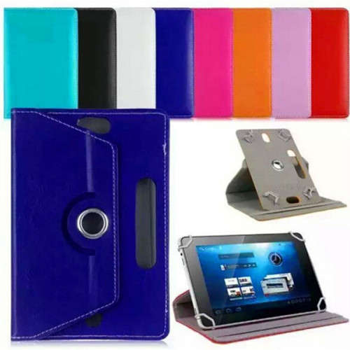 Universal 360 Degree Rotating Case Cover For 10" Tablet (blue) 10 inch