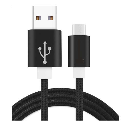 Type-C to USB 2.0 Data & Charging Cable 1 Meter Nylon Braided