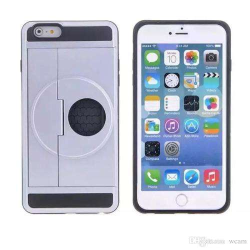 Shockproof IPhone 6S/6S+ Wallet Case ID Card Pocket Slide Cover Anti-Scratch Protective Shell