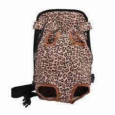Dog/Cat/Pet Carrier Bag / Back Pack - pink animal print