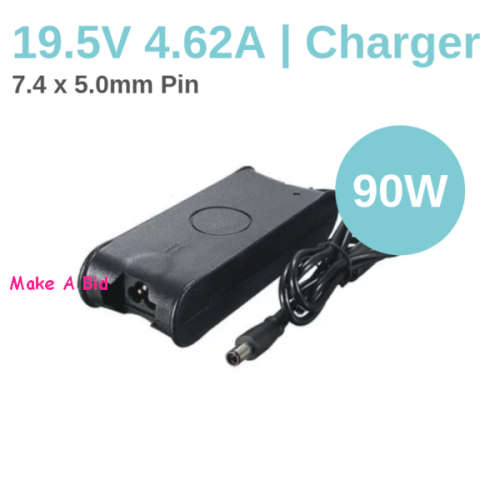 REPLACEMENT DELL LAPTOP CHARGER 90W (BIG PIN 7.4*5.0)