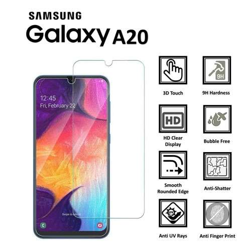 Samsung Galaxy A20 Tempered Glass Screen Protector