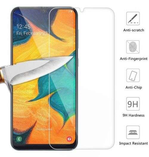 Samsung Galaxy A50 Tempered Glass Screen Protector