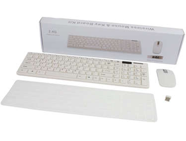 2.4GHz WIRELESS Keyboard & Mouse PC / USB 2.0 / 2.4GHz Wireless
