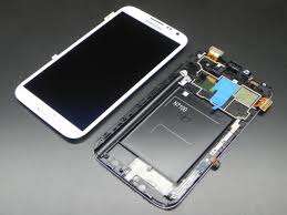 COMPLETE LCD WITH DIGITIZER FOR SAMSUNG GALAXY NOTE II 7100 - WHITE - GOOD CONDITION
