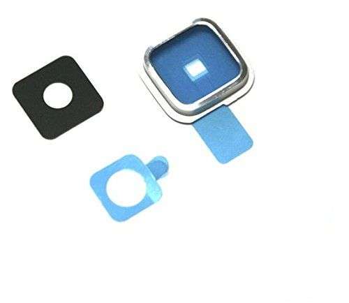 EShineTM Back Rear Camera Lens Cover Ring Replacement + Adhesive for Samsung Galaxy S4 i9500 / i9505