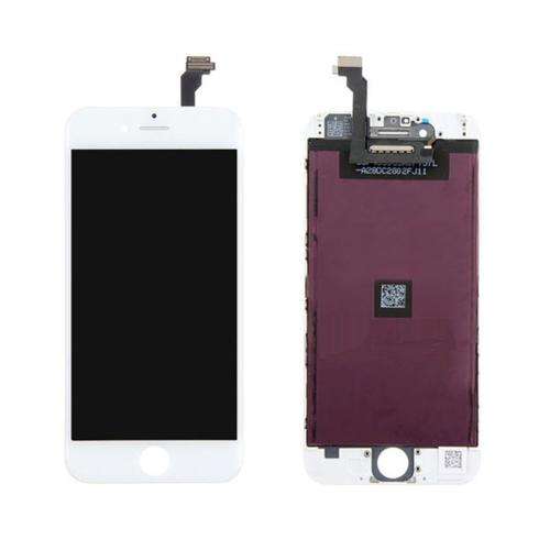 Apple iPhone 6 LCD Complete with Touch Digitizer + Tempered Glass (white/black.)