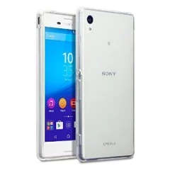 Sony Xperia M4 Aqua Transparent TPU Gel Skin Case Cover for Sony Xperia M4 Aqua - Clear