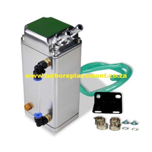 BILLET ALUMINIUM 750ML SQUARE OIL CATCH TANK