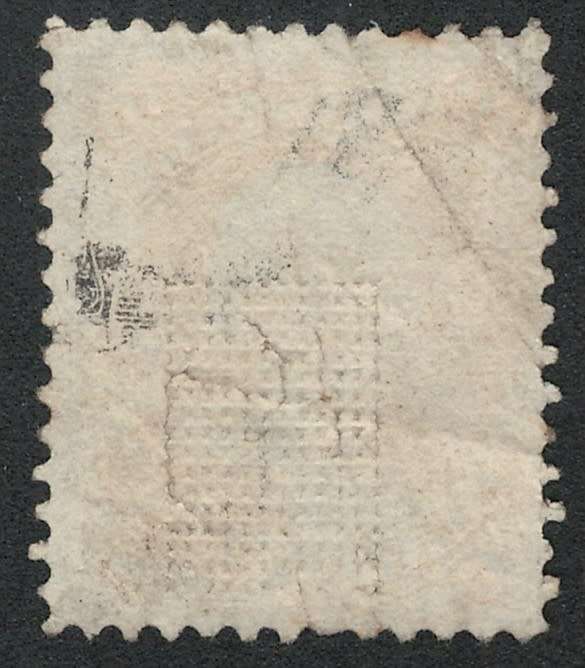 USA 1867 F-GRILL Scott #100 30c Orange used. Price R90 (cv R17,600)