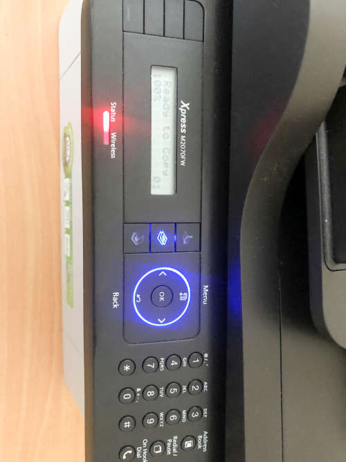 Samsung Mono Laser Printer M2070FW