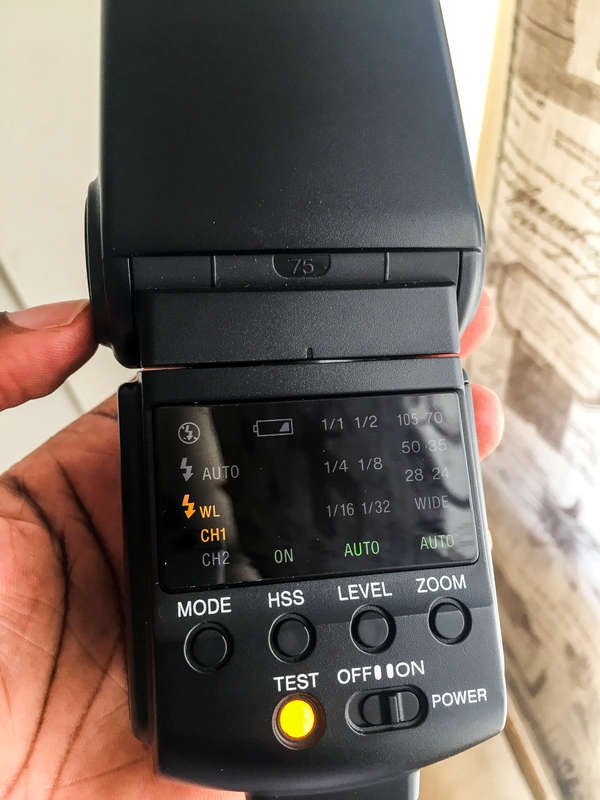 Sony HVL-F42AM flash (for Alpha dSLR)