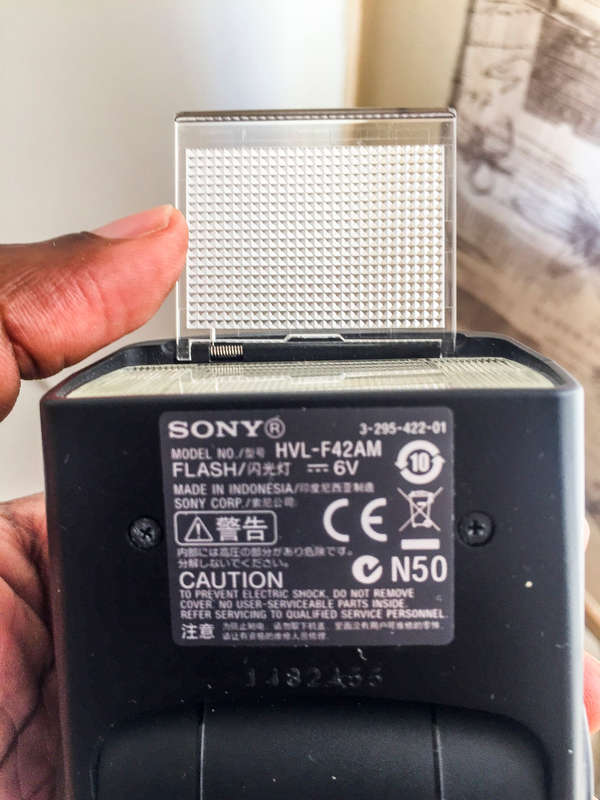 Sony HVL-F42AM flash (for Alpha dSLR)