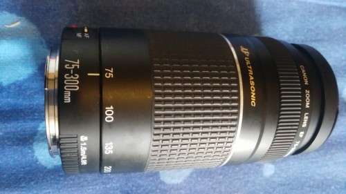 Canon 75-300mm 3.5-5.6 III USM Ultrasonic zoom lens worth R4600 new