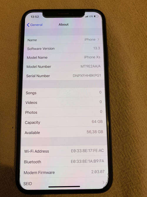 iPhone XS 64gb