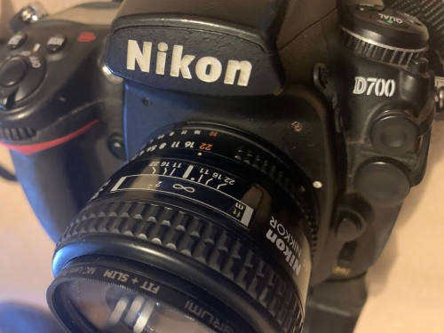 Nikon D700 FX camera + 35mm 2D + Battery grip MB-D10