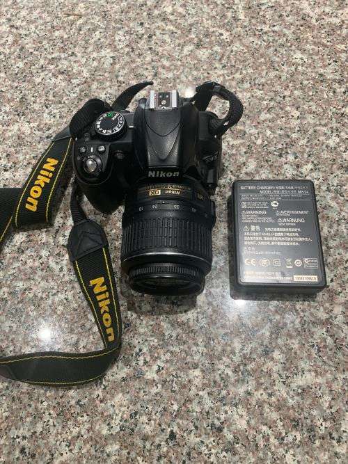 Nikon D3100 + 18-55mm lens