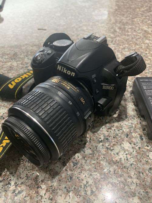 Nikon D3100 + 18-55mm lens