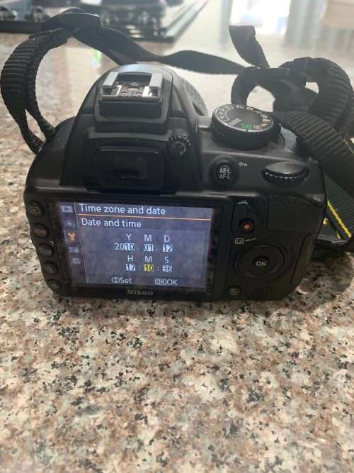 Nikon D3100 + 18-55mm lens
